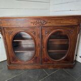 Mahogany display cabinet