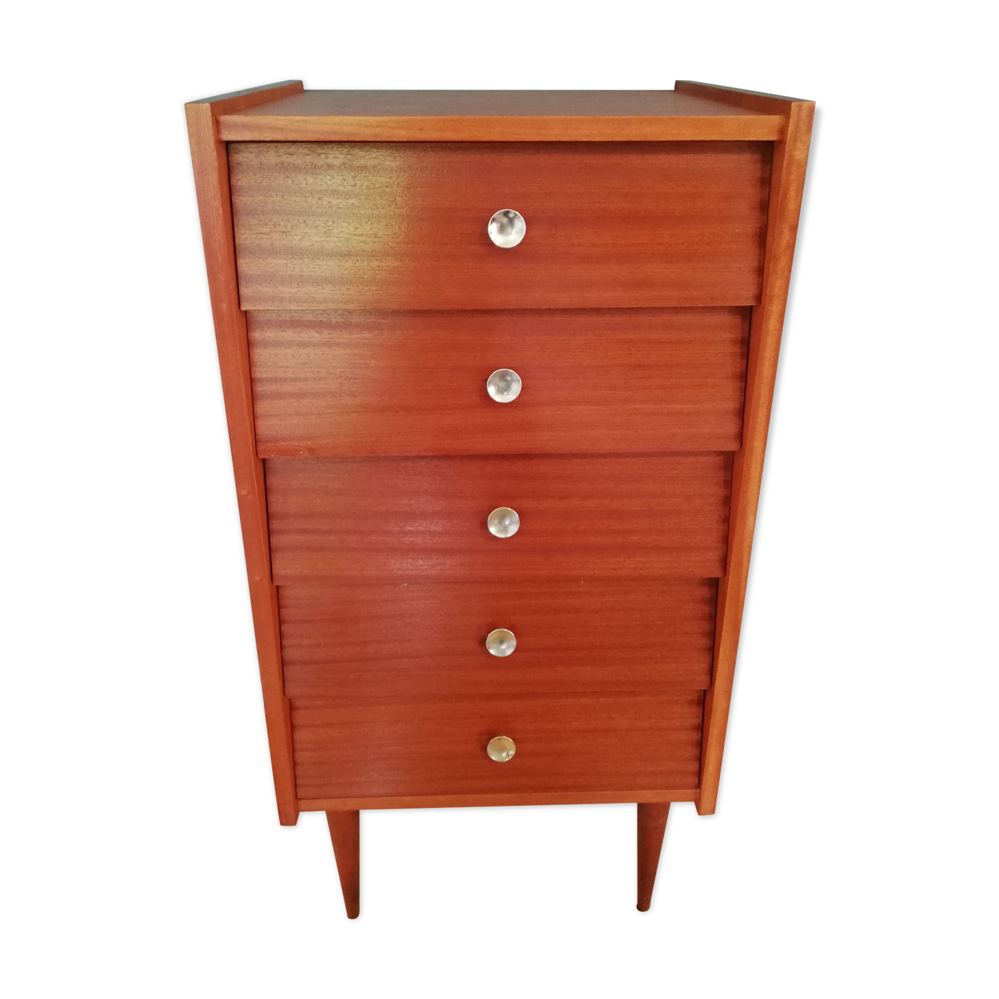 Vintage Scandinavian teak chiffonnier