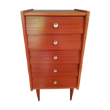 Vintage Scandinavian teak chiffonnier