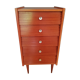 Vintage Scandinavian teak chiffonnier
