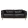3 fauteuil grand confort, deux places cassina sofa. le corbusier
