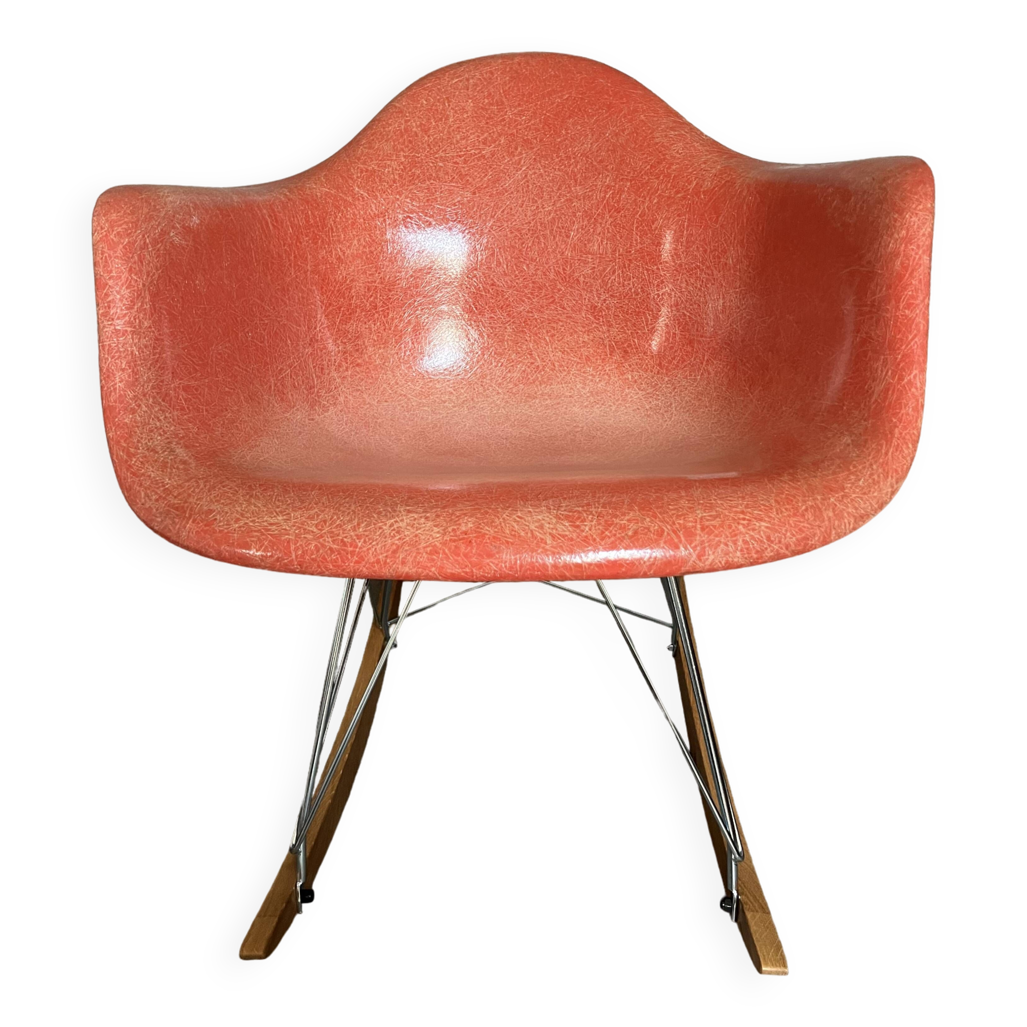 EAMES RAR ROCKING CHAIR HERMAN MILLER 60s design no Vitra