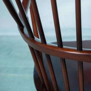 Ercol model 472 fireplace chair from the 1960s in beech.