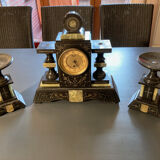 Horloge de cheminée de style empire