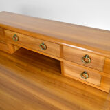 Art Deco walnut desk, France, circa 1940