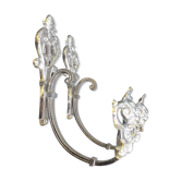 Patères porte-embrasses têtes de lion