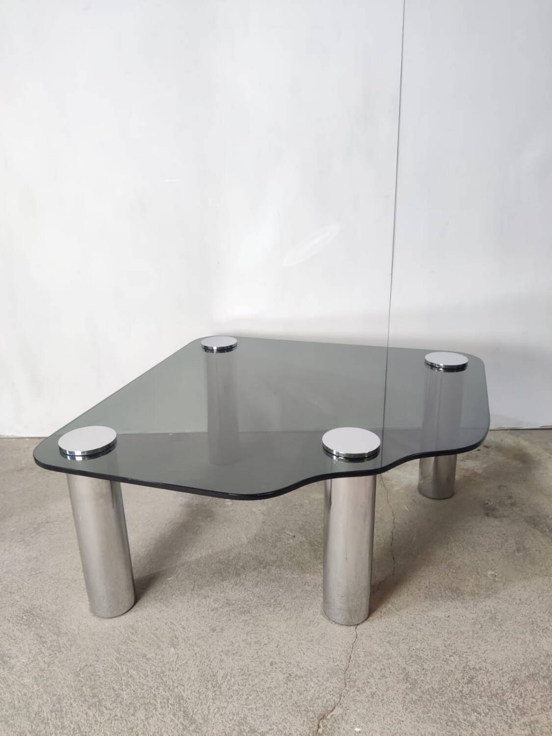 Vintage free-form coffee table