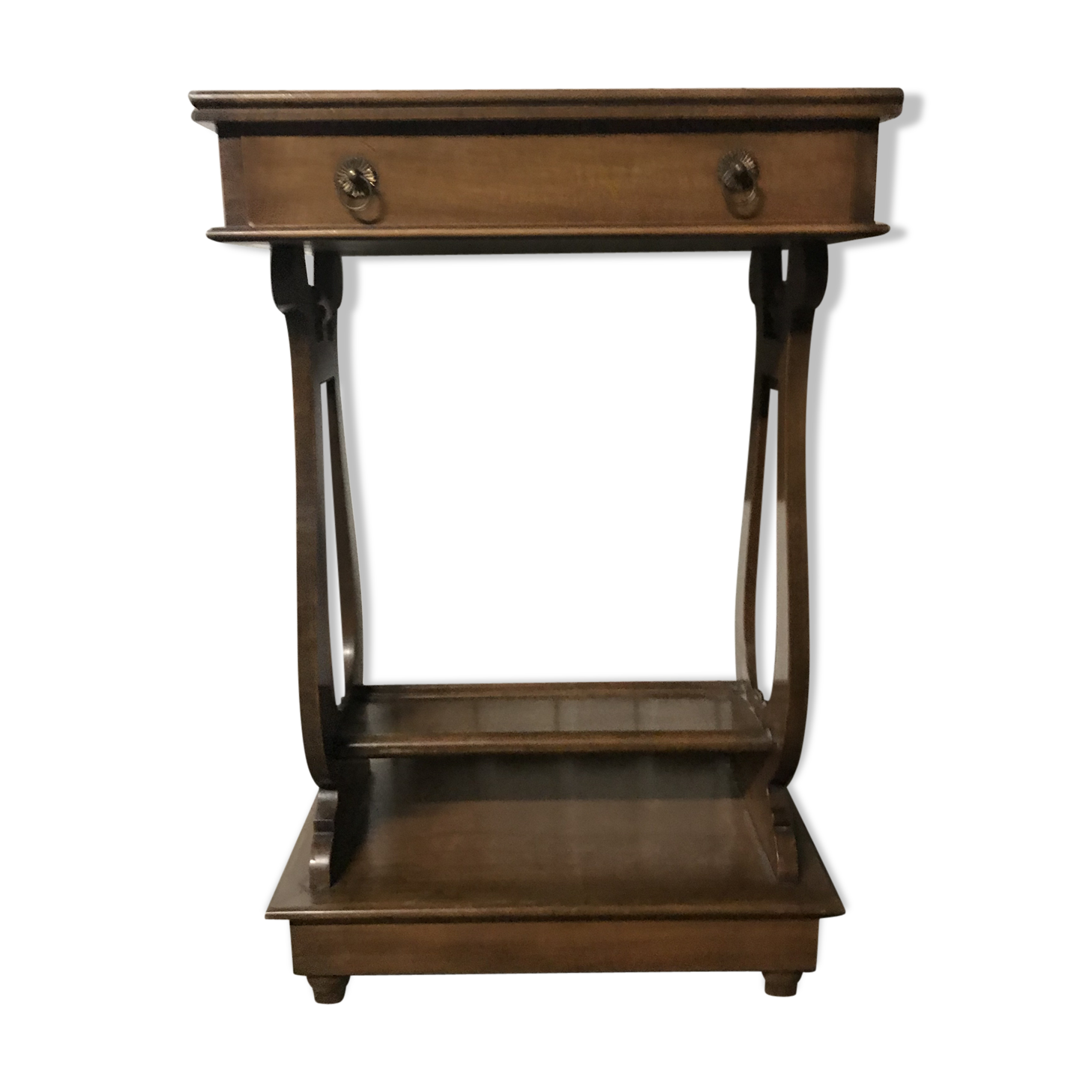 "Lyre" bedside table