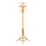 Italian Bamboo-Rattan coat hanger, 1980's