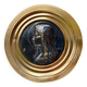 Small round religious frame