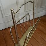 Golden magazine rack