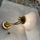 Large Brass Murano Glass Sconces Set of 10
