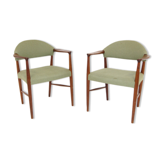 Set of 2 armchairs "Model 223", Kurt Olsen, Denmark, 1950