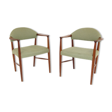 Set of 2 armchairs "Model 223", Kurt Olsen, Denmark, 1950