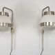 Pair of Delta wall lamps by Sergio Mazza for Artemide. Italy 1960sPair of D