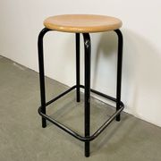 Vintage industrial italian stool, 1970s