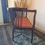 Napoleon bench in velvet 2 seats