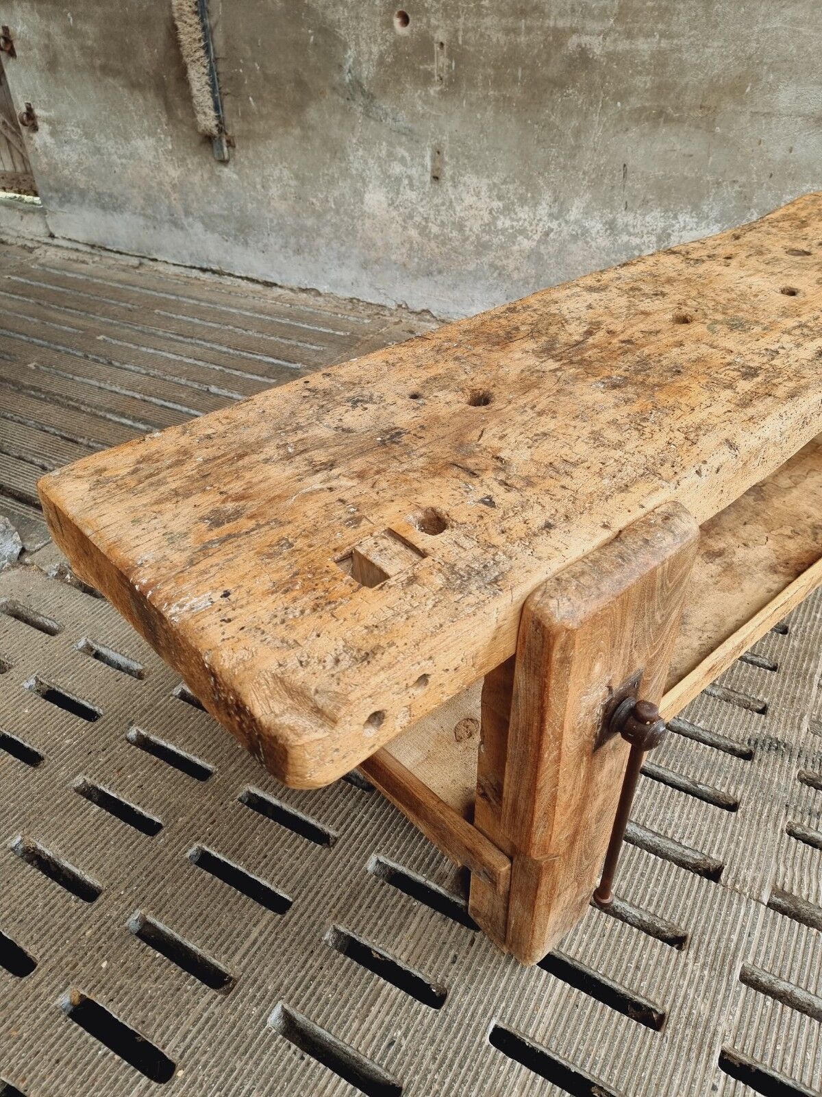 Antique workbench
