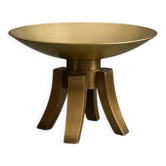 Bougeoir moderniste en bronze circa 1965