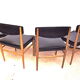 Quatre chaises de style scandinave