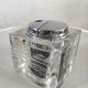 Briquet en verre décor incrusté design années 70