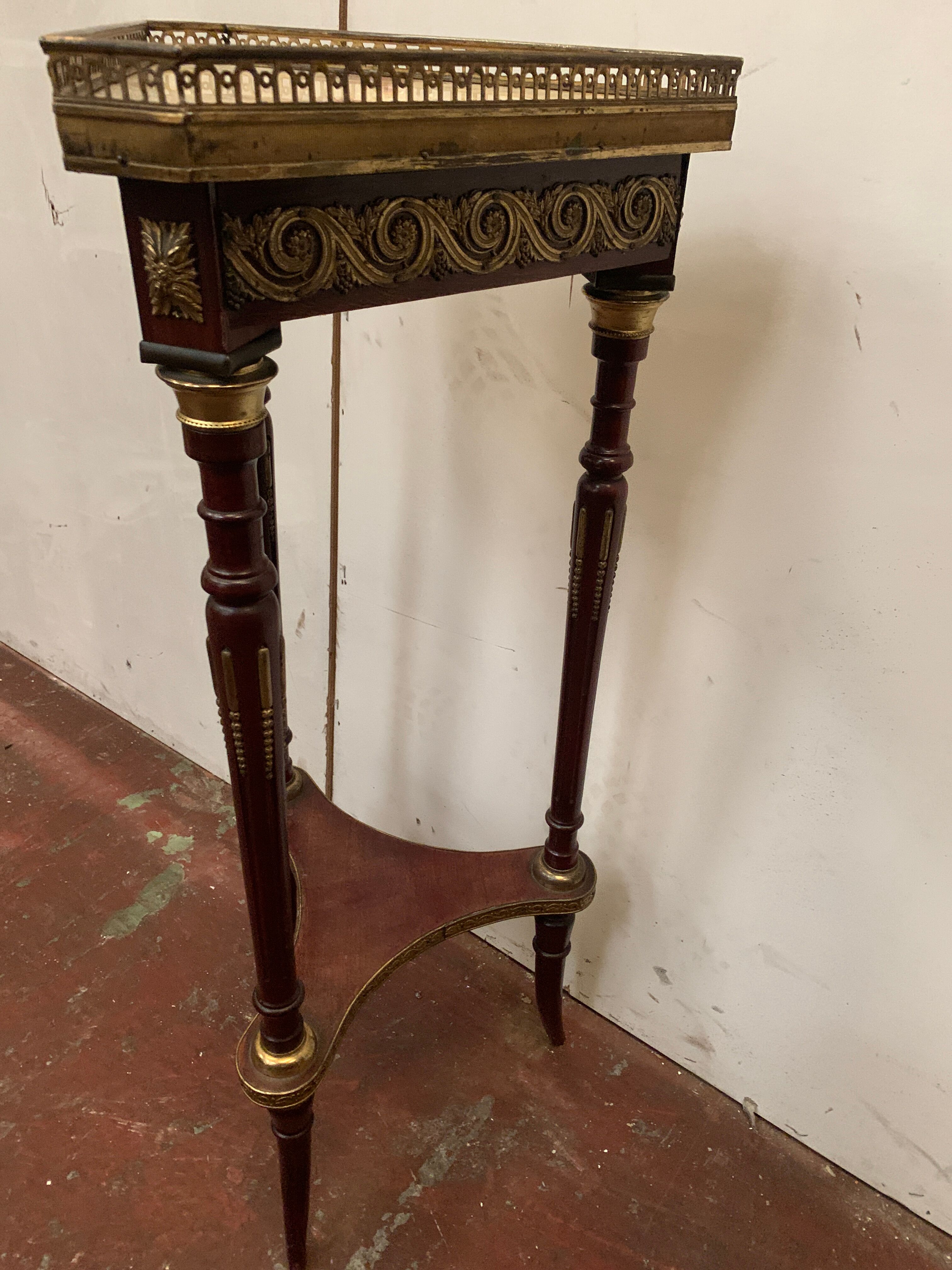 Napoleon III harness in mahogany and bronze XIX century