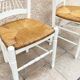 Paire Chaises campagne chic vintage