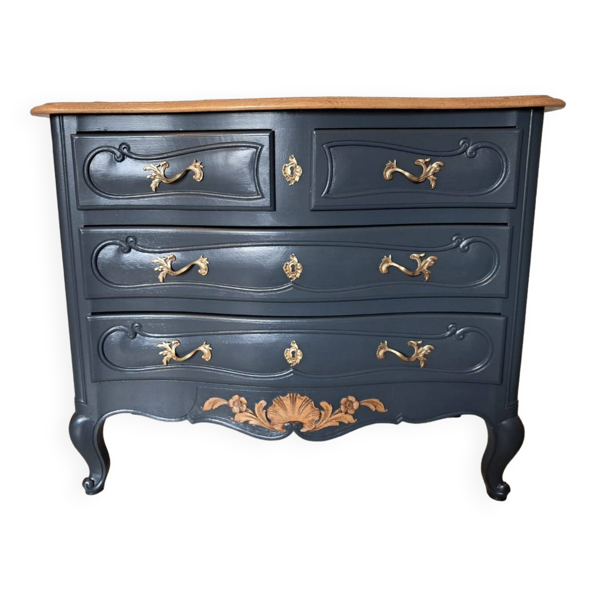 Louis XV style chest of drawers