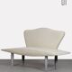 Banquette en similicuir des années 1980