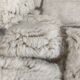 Beni Mrirt Berber Rug Handmade 150x250cm・Textured Paving Pattern・Cream Wool