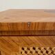 Wooden drop-leaf secretary in Louis XV style – Floral decoration