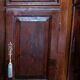 Antique low chamfered sideboard.