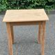 Table de ferme rénovée en bois massif brut