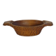 Gouged wooden pocket emptier