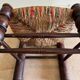 Brutalist low chair