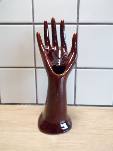 Vintage ceramic hand