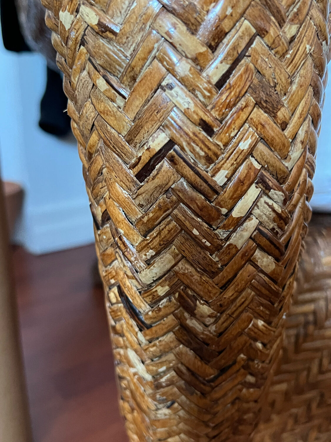 Rattan sofa and armchair