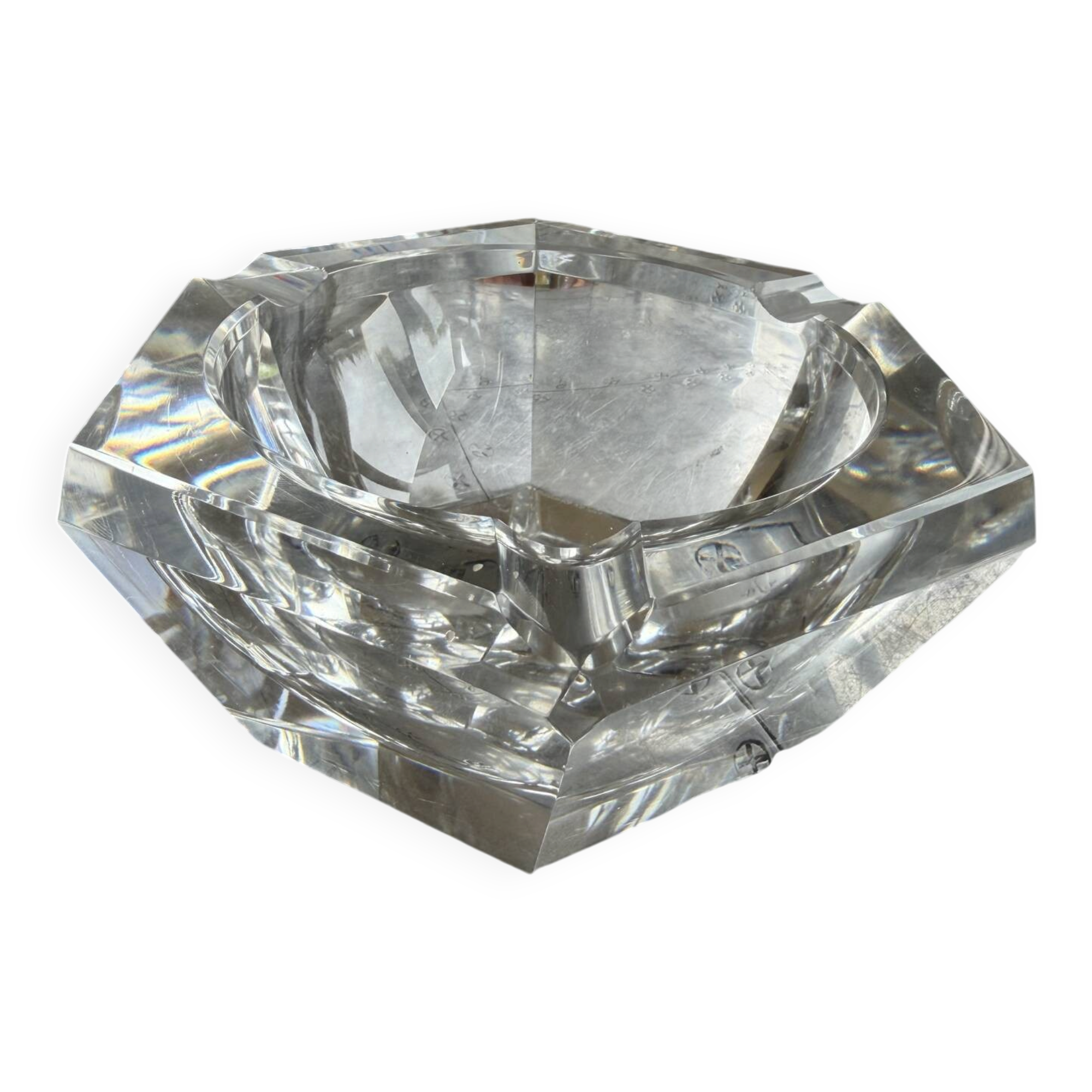 Crystal ashtray