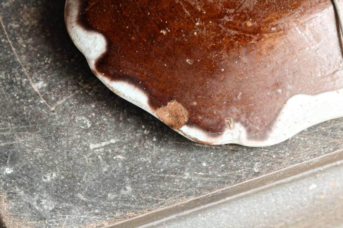 Rouen earthenware dish "black ass"