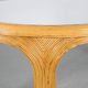 1970s Bamboo dining table from France