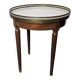 Table bouillotte style Louis XVI en acajou