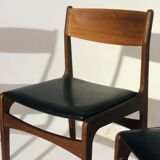 Suite of 3 vintage Scandinavian chairs