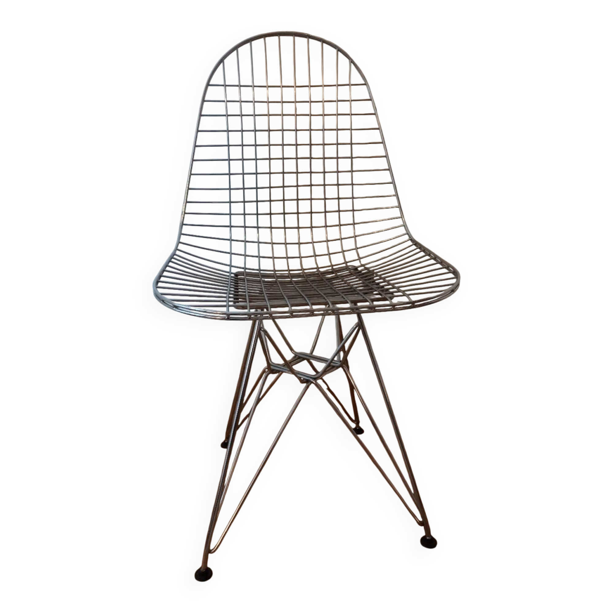 1 vintage wire chair