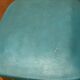 Set of 4 blue skai chairs