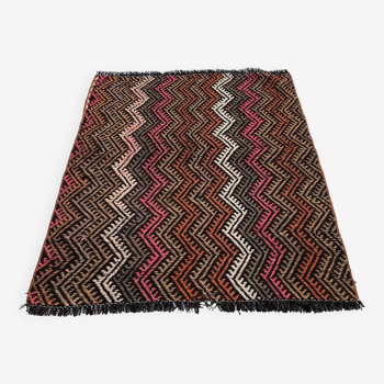 Housse de coussin kilim turc vintage, 98 x 80 cm