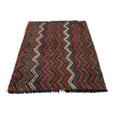 Vintage turkish kilim cushion cover , 98 x 80 cm