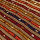 Turkish Red & Blue Striped Kilim Rug, 151x244Cm