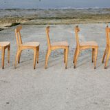 5 chairs by Thibault Desombre, 1990