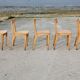 5 chaises de Thibault Desombre, 1990