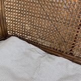 Rattan bench and canning